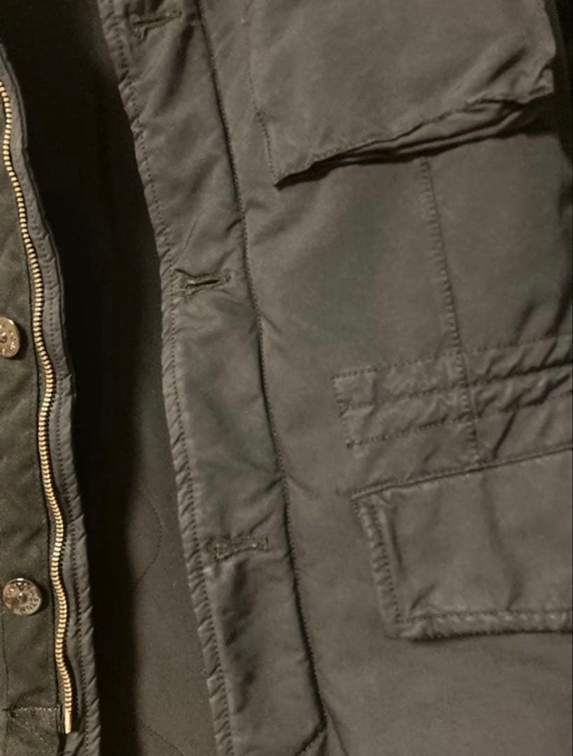 STONE  DAVID-TC ネイビー ミリタリージャケット