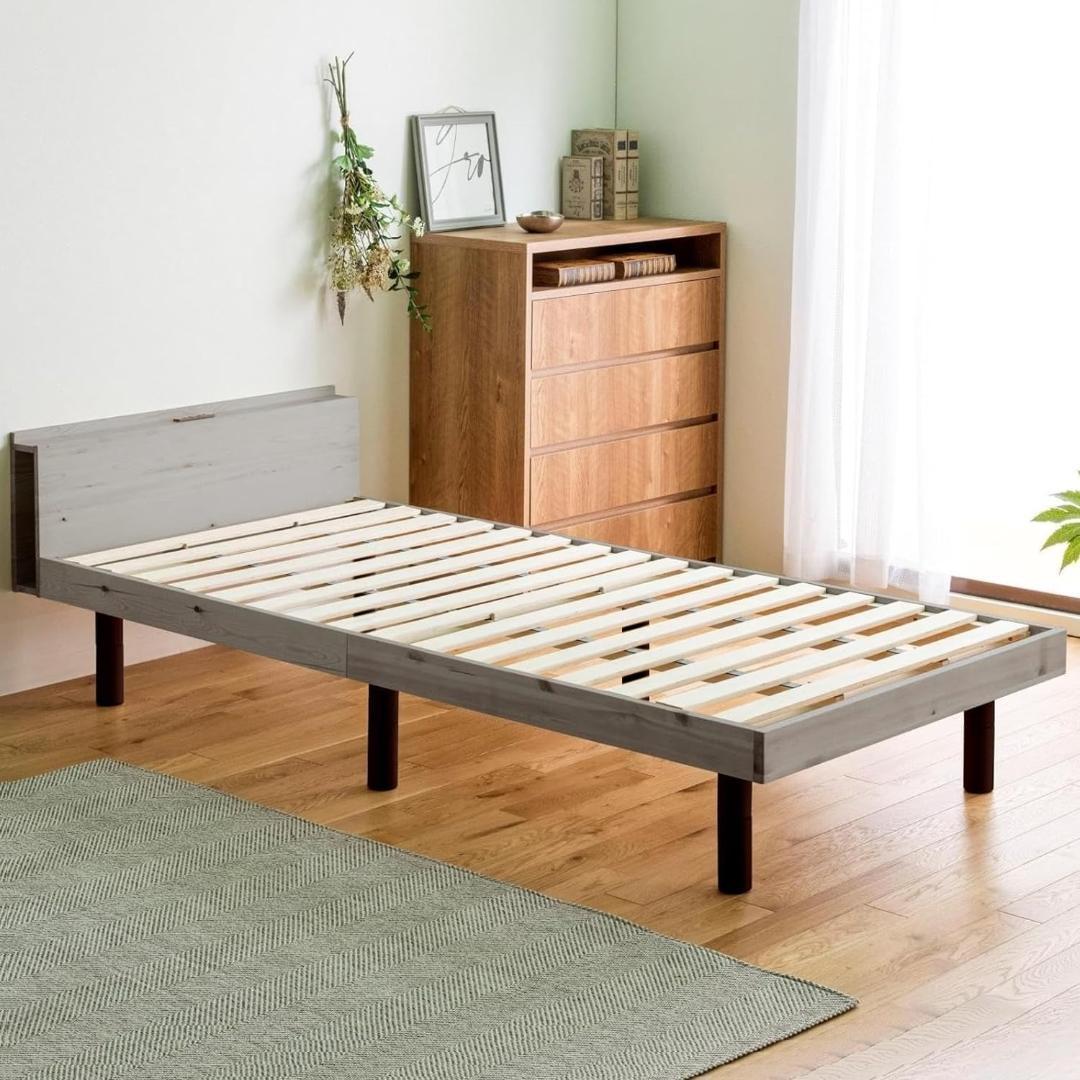 Major In Life ベッド ベッドフレーム シングルベッド グレー