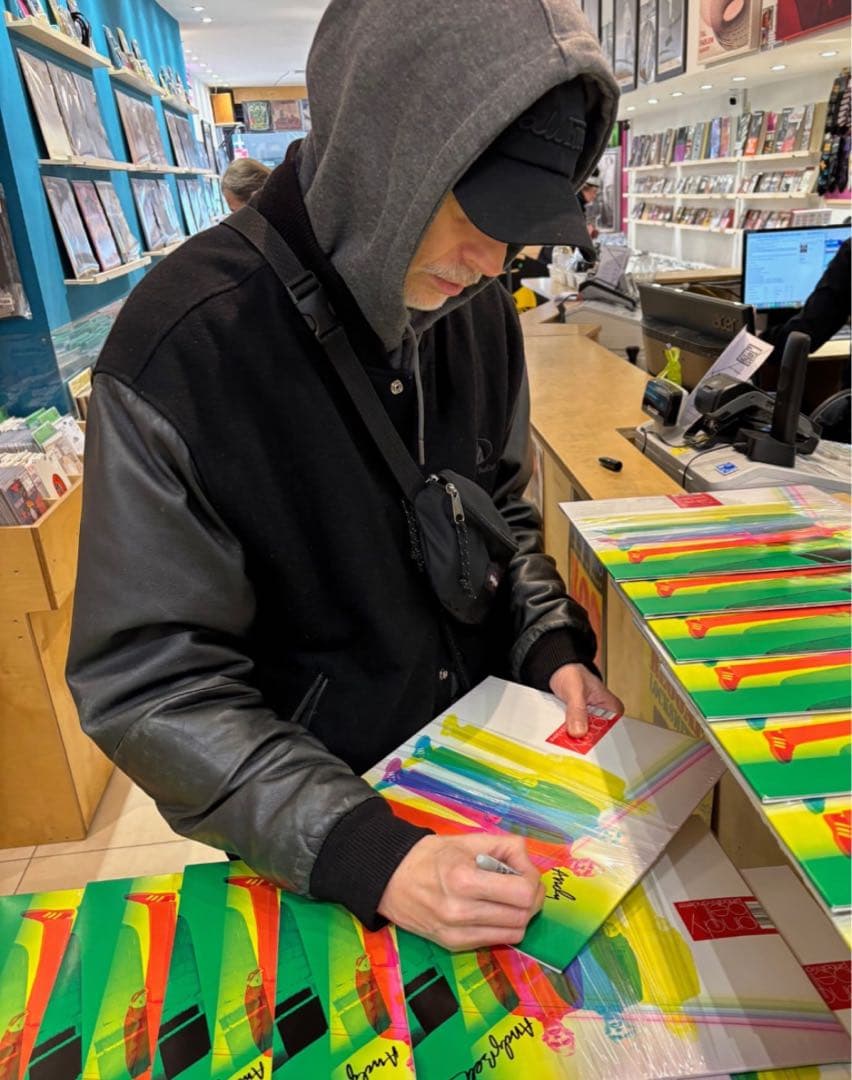 アンディベル 直筆サイン入り レコード アナログ盤 oasis オアシス