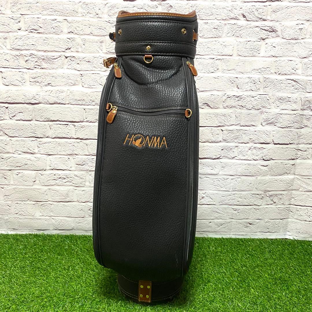 HONMA ホンマ ヘリテイジ ブラック キャディバッグ ゴルフバッグ