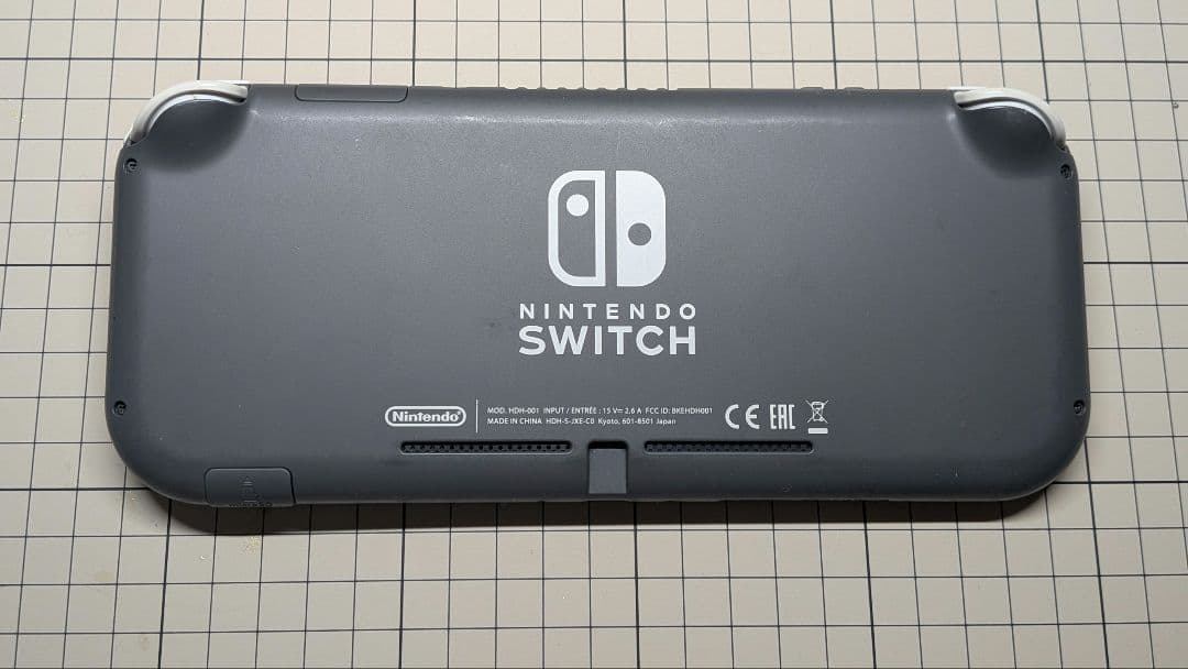 【ジャンク品】Nintendo Switch Lite グレー 本体