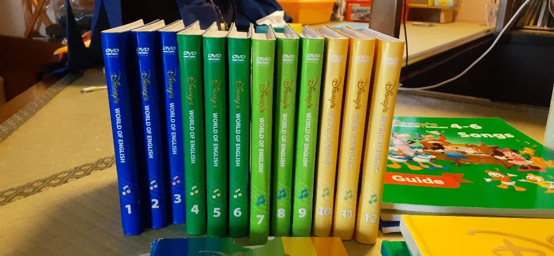 Disney Sing Along DVDシリーズ 12巻 CD 8枚　セット