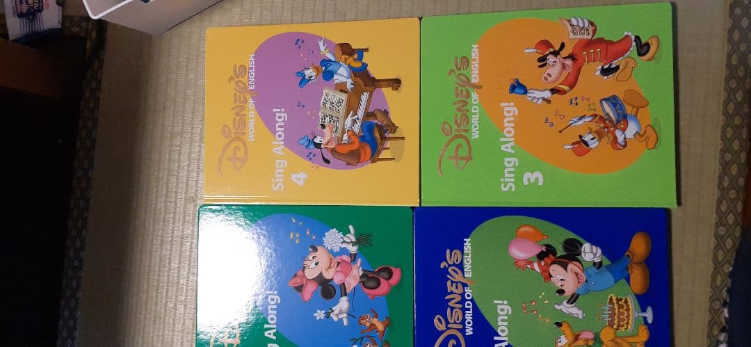 Disney Sing Along DVDシリーズ 12巻 CD 8枚　セット