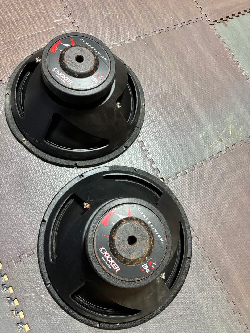 KICKER COMPETITION 15C ウーファー 2個セット