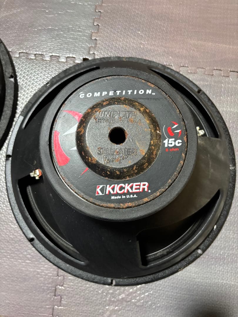 KICKER COMPETITION 15C ウーファー 2個セット