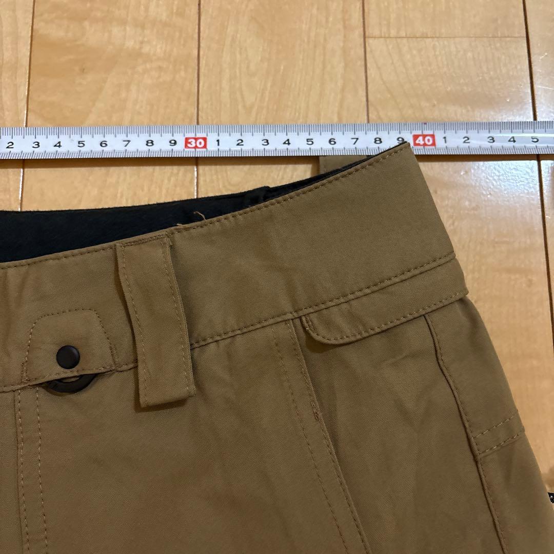 VOLCOM GORE-TEXスノーボードパンツ レディース ベージュ　Sサイズ