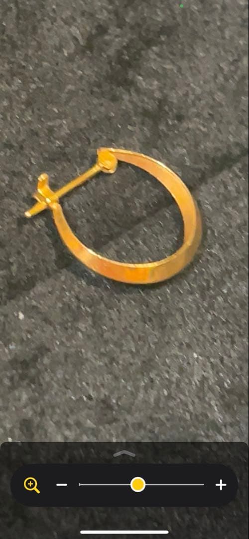 デザインフープピアス(片耳)