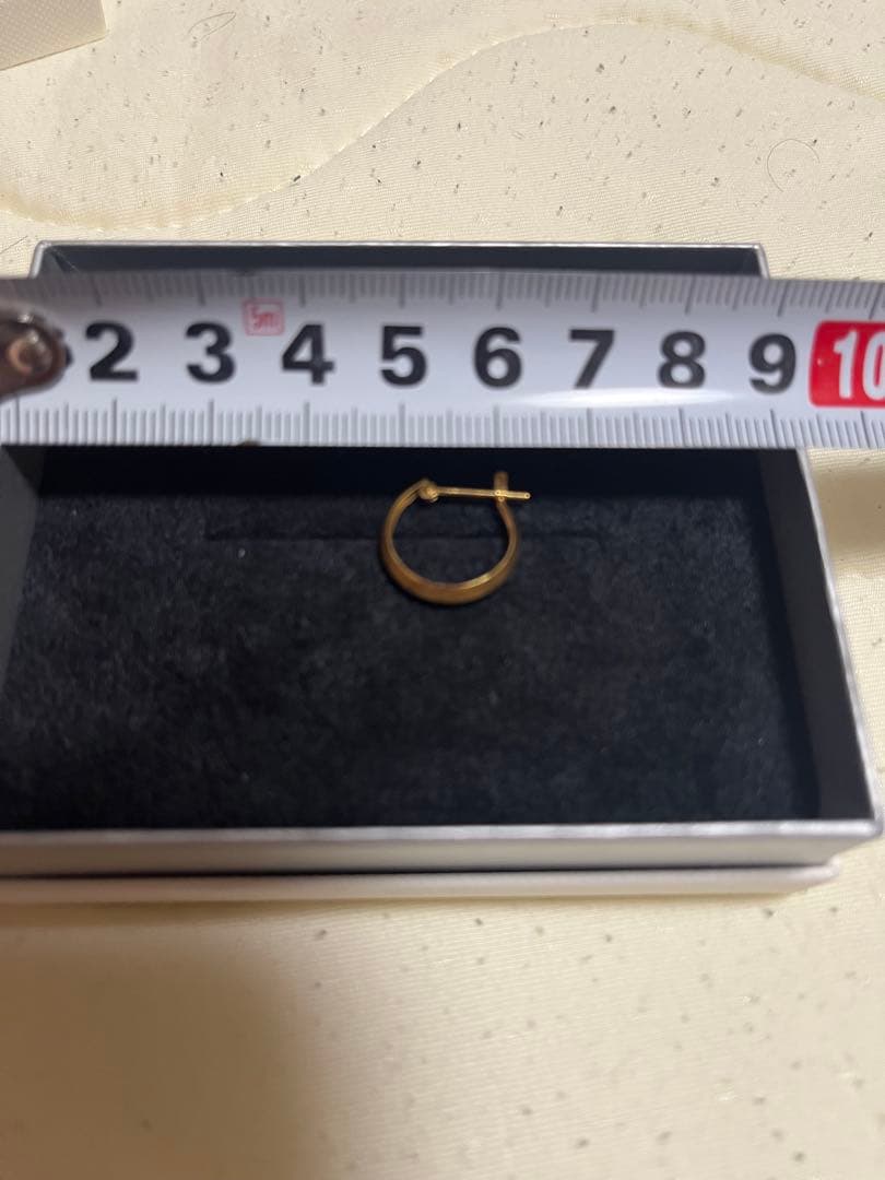 デザインフープピアス(片耳)