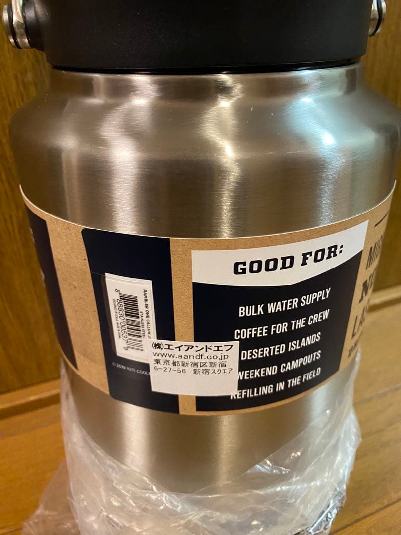 yeti 1ガロン　シルバー　新品未使用品