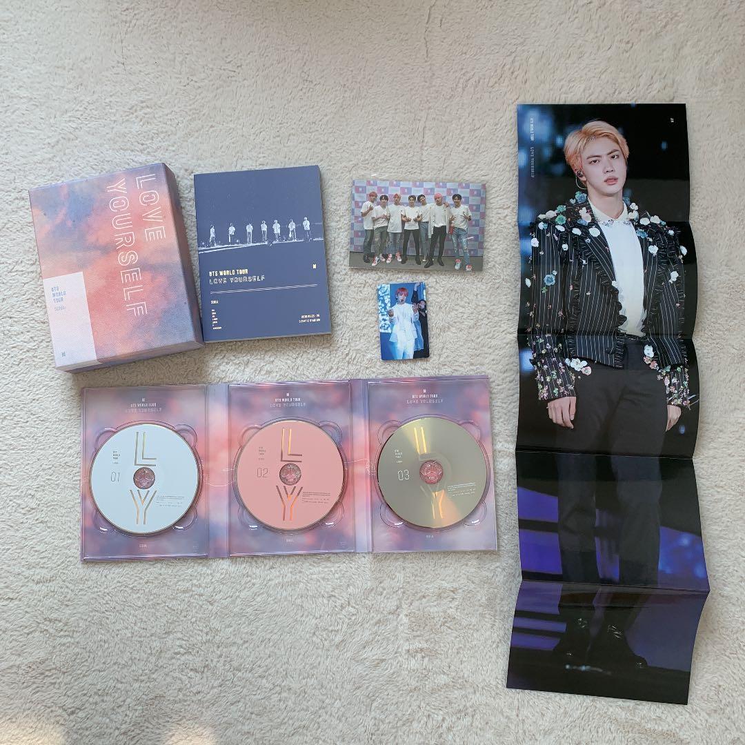 BTS DVD  LOVE YOURSELF SEOUL トレカグク ジン付き