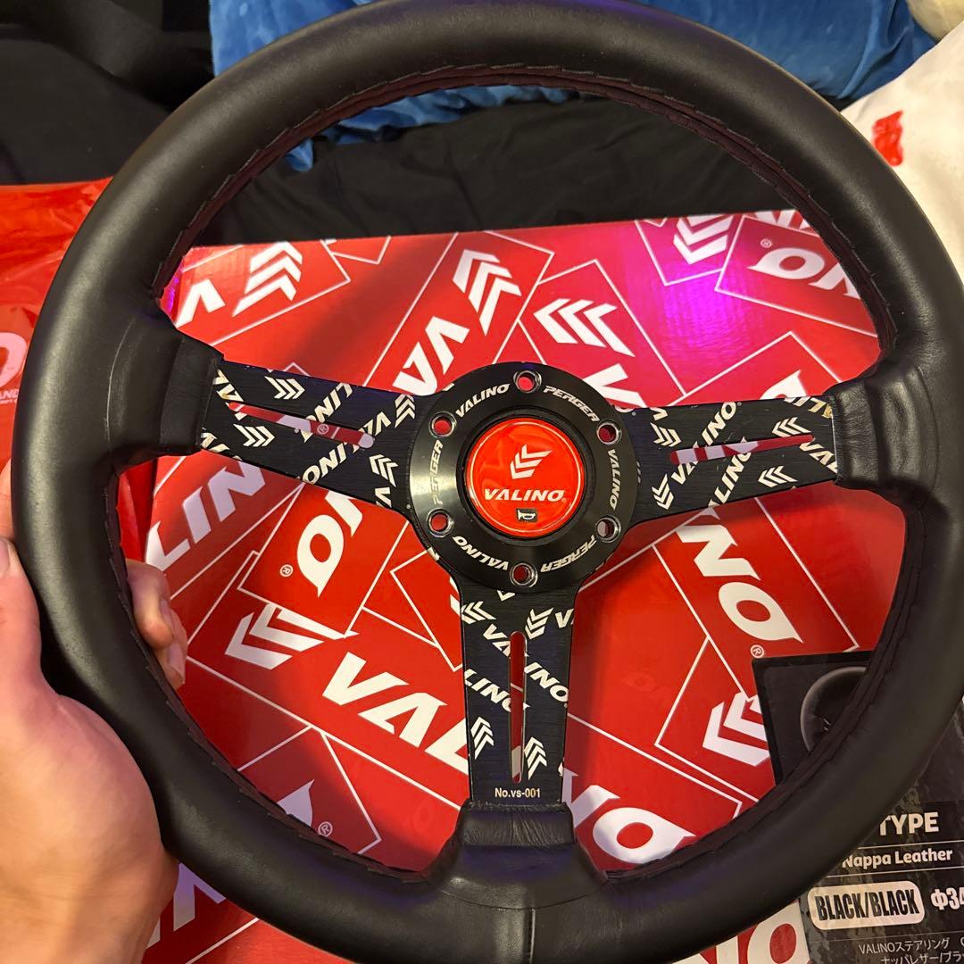 VALINO G-TYPE ステアリング 本体 Φ340/40 ブラック