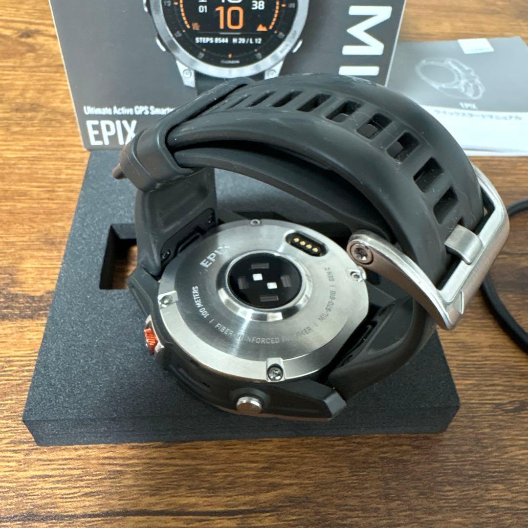 Garmin epix Steel Graphite /ガーミン エピックス