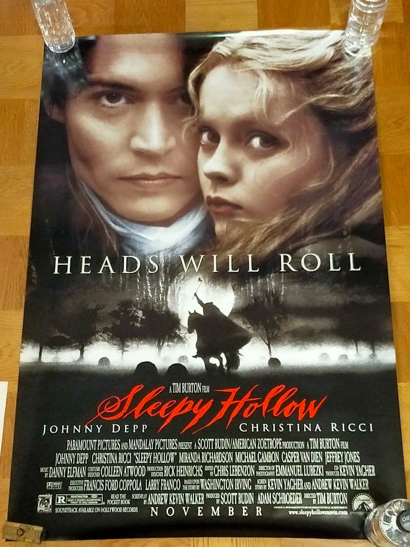 着払限定☆断捨離☆激レア☆スリーピーホロウ☆特殊両面反転☆ポスター