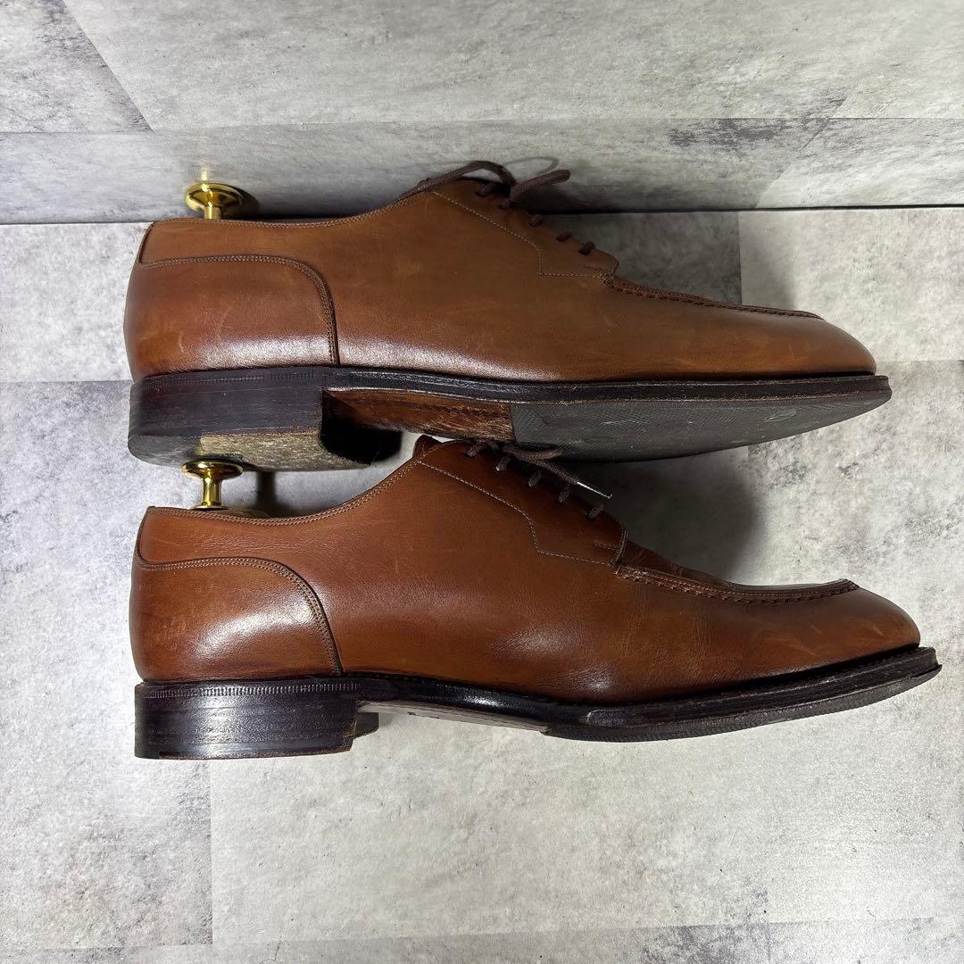 良品✨YANKO ヤンコ Uチップ 25 本革 ブラウン