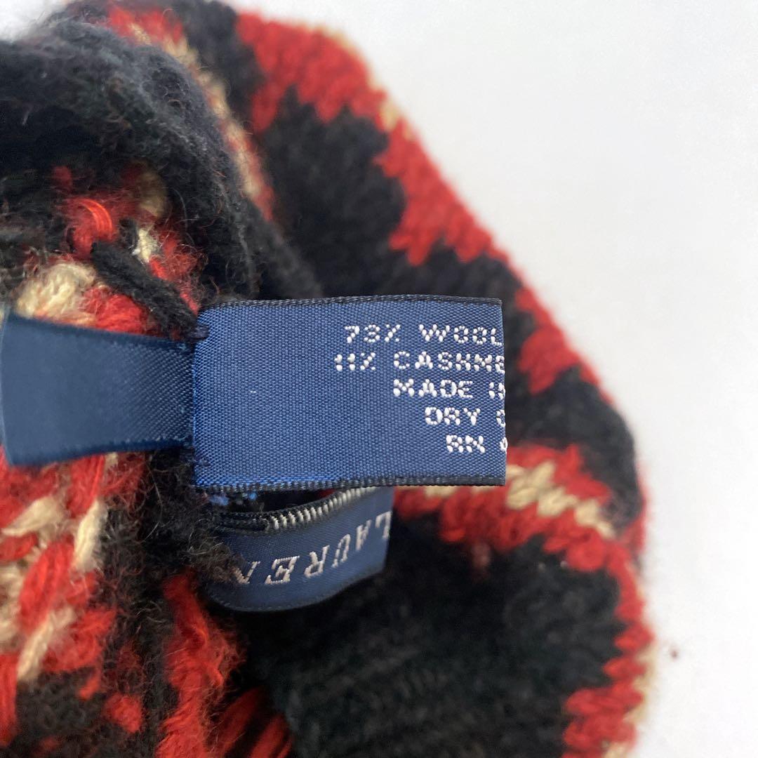 Ralph Lauren NATIVE WOOL BERET ベレー帽　カシミア