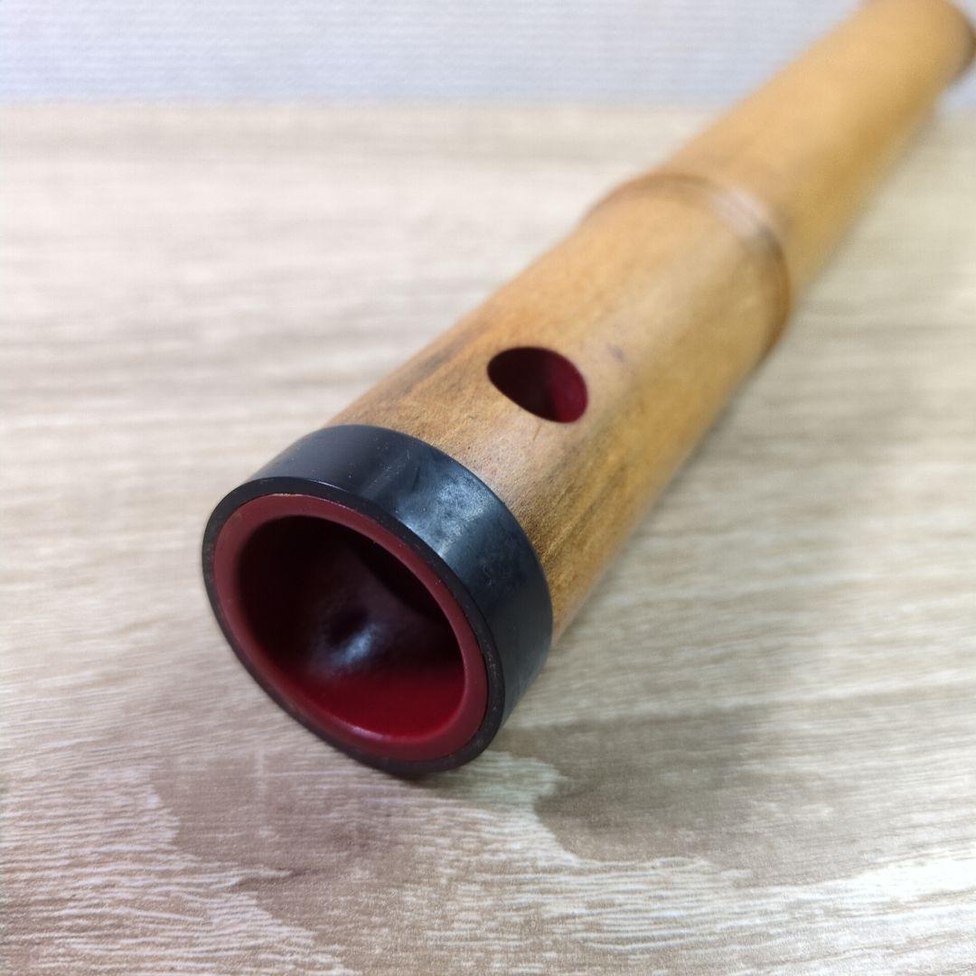 木製尺八 10号 横山勝也監製 虚竹 琴古流 一尺八寸管