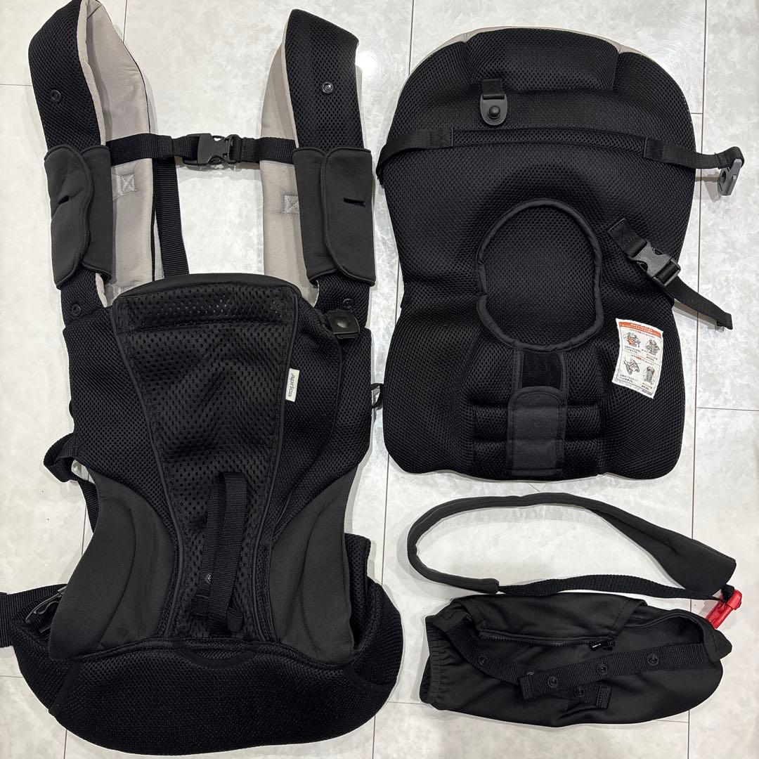 Aprica アップリカ　コアラウルトラメッシュ EX 抱っこひも ブラック