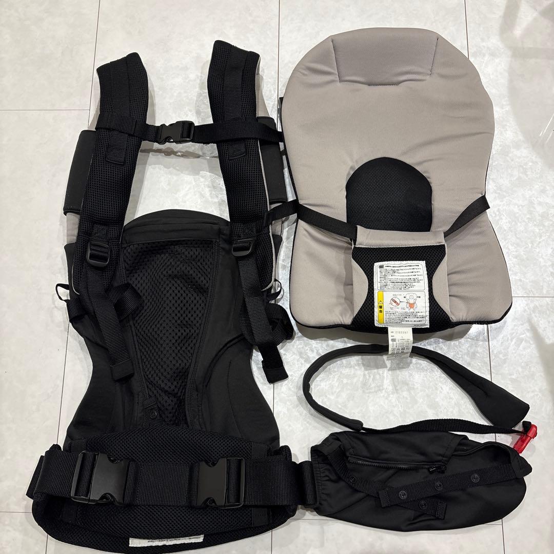 Aprica アップリカ　コアラウルトラメッシュ EX 抱っこひも ブラック