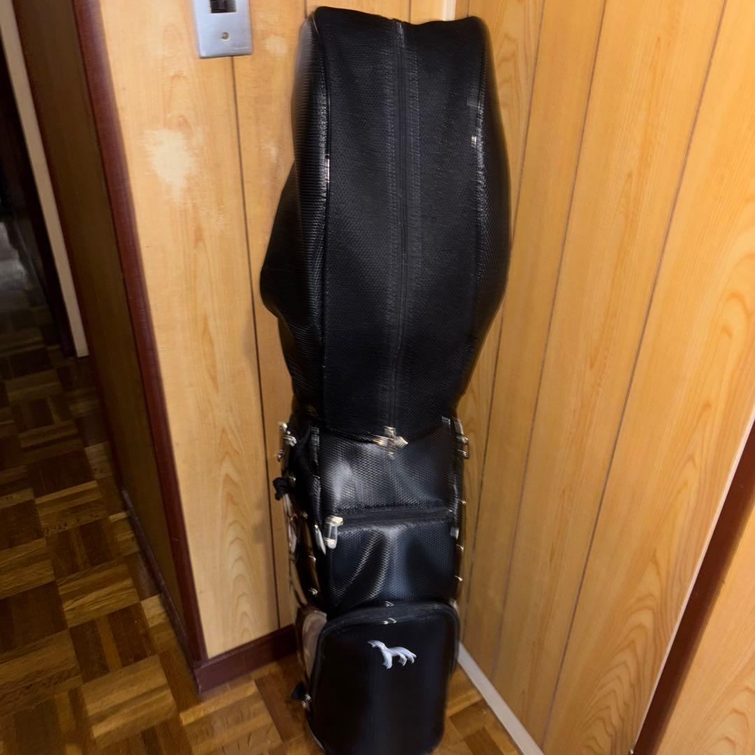 adabat キャディバッグ ブラック/ホワイト