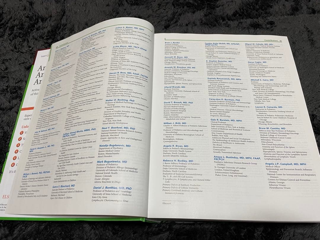 TEXTBOOK Of PEDIATRICS 20 EDITION 2冊セット