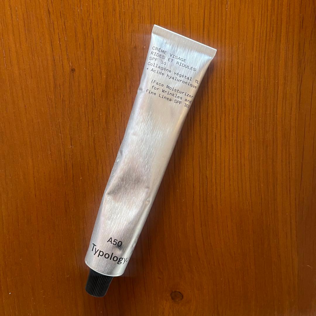 Typology. A50 フェイスクリーム SPF 30