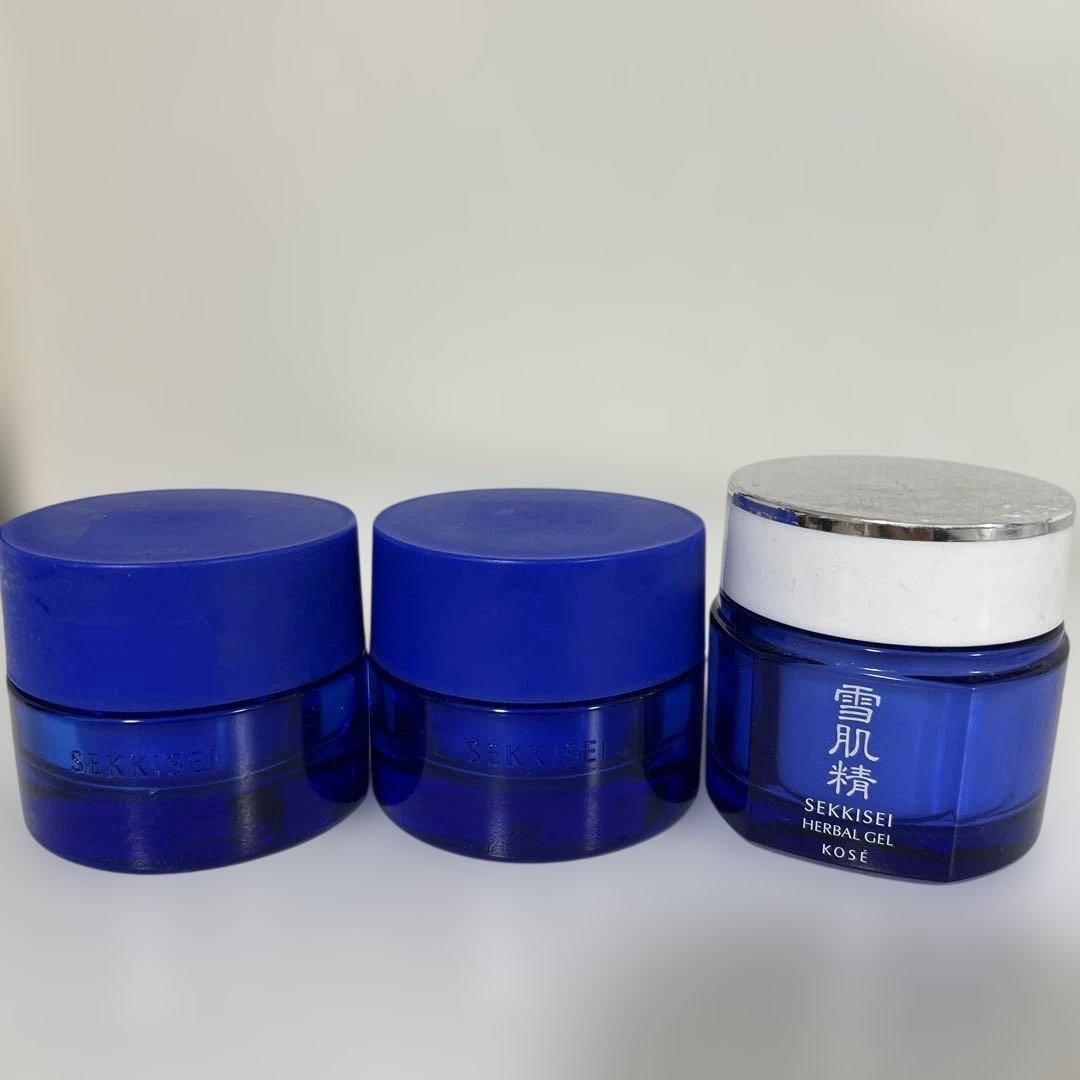 KOSE雪肌精 HERBAL GEL&シールドクリーム×2の3個セット