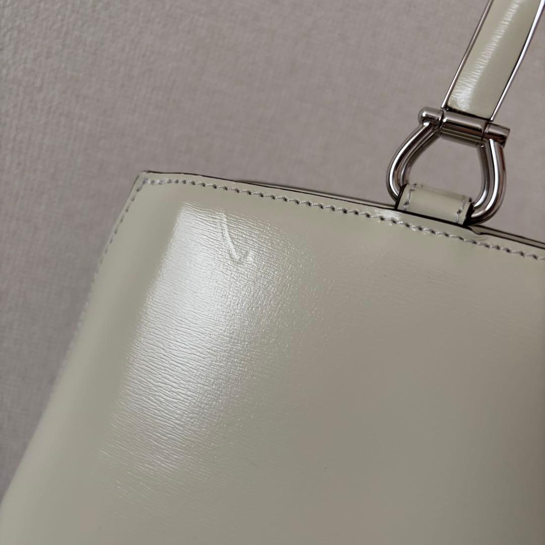 銀座WAKO フォーマルバッグ　ホワイト　銀座和光