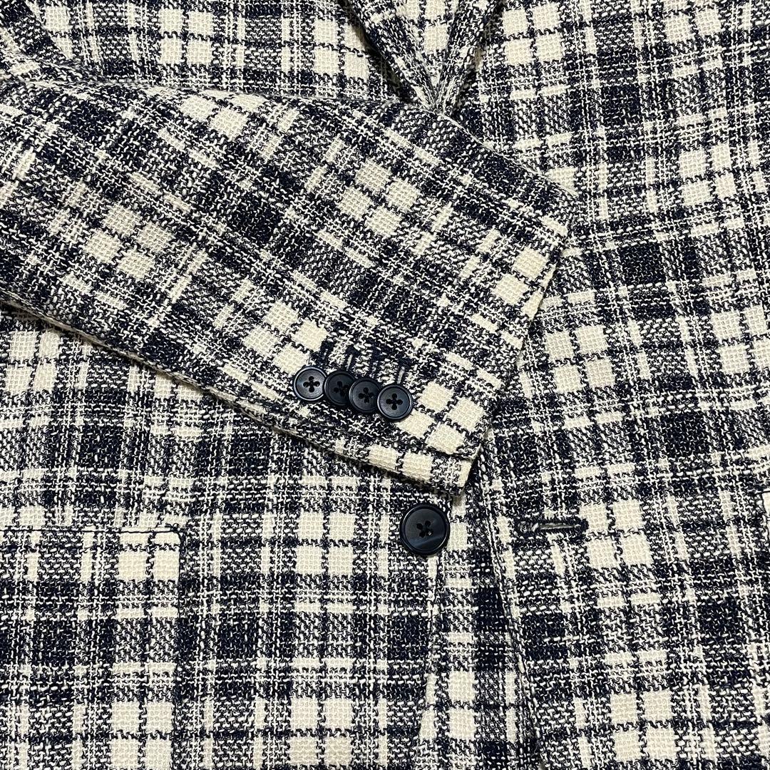 【最高級】LARDINI ラルディーニ　ジャケット　44 織り