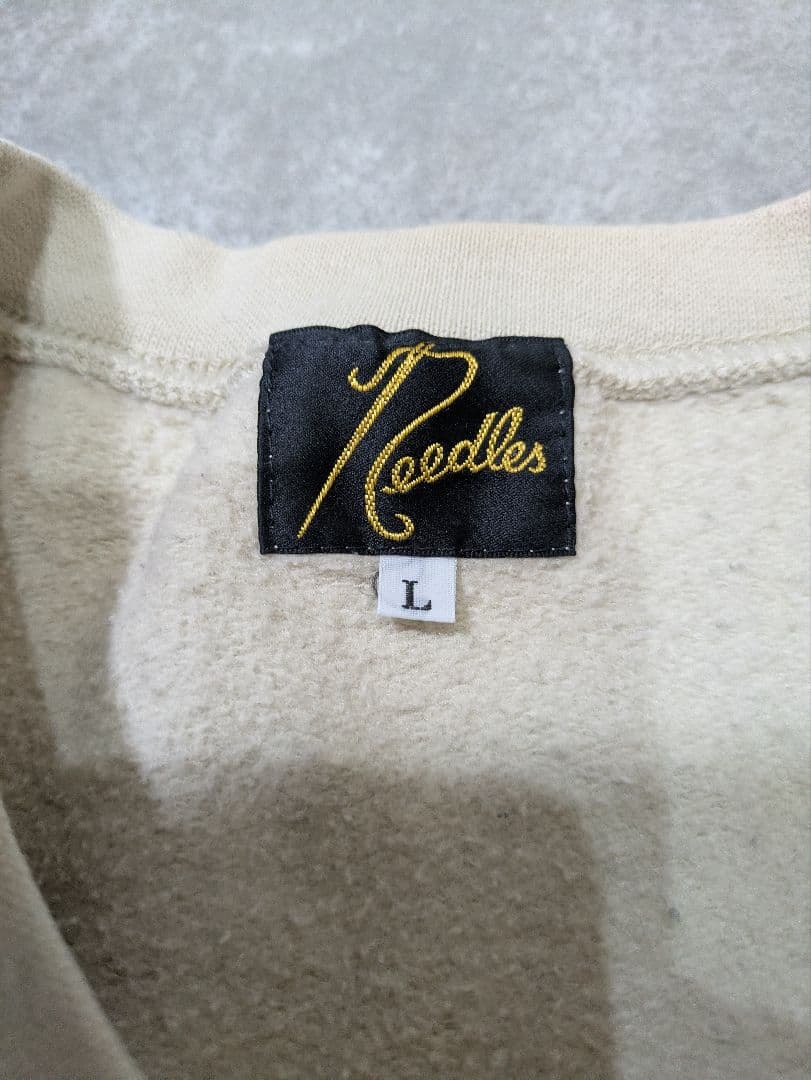 Needles ニードルズ　 スウェット　ベージュ