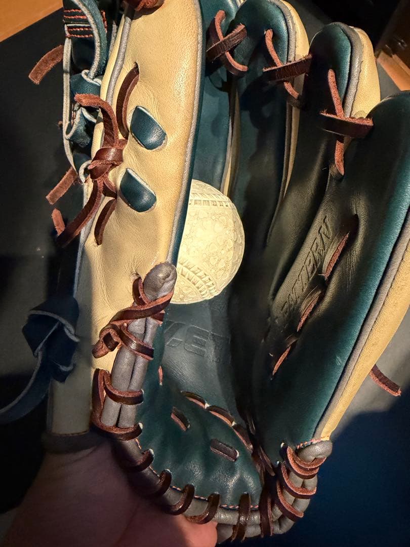 ZETT硬式用プロステイタス　内野オーダーグラブ右投げ