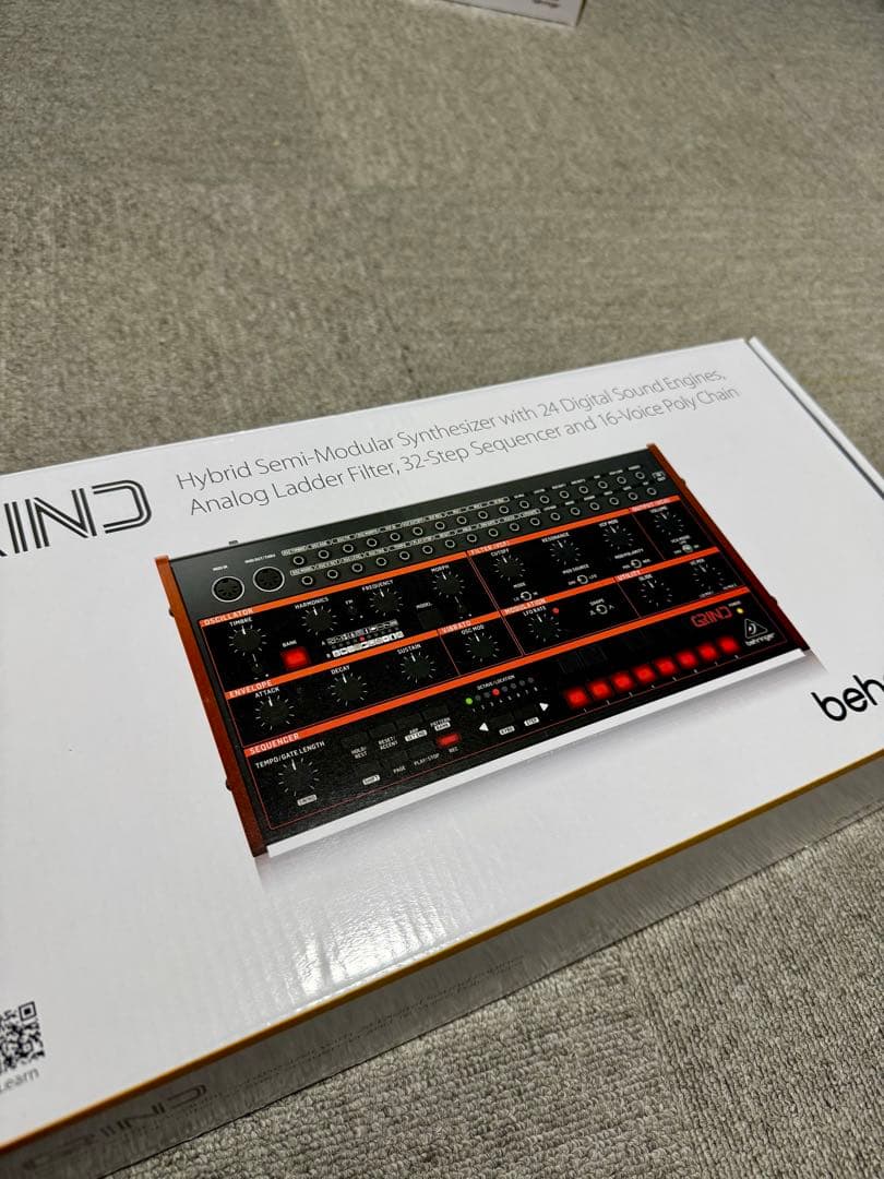 BEHRINGER GRIND ハイブリッドシンセサイザー