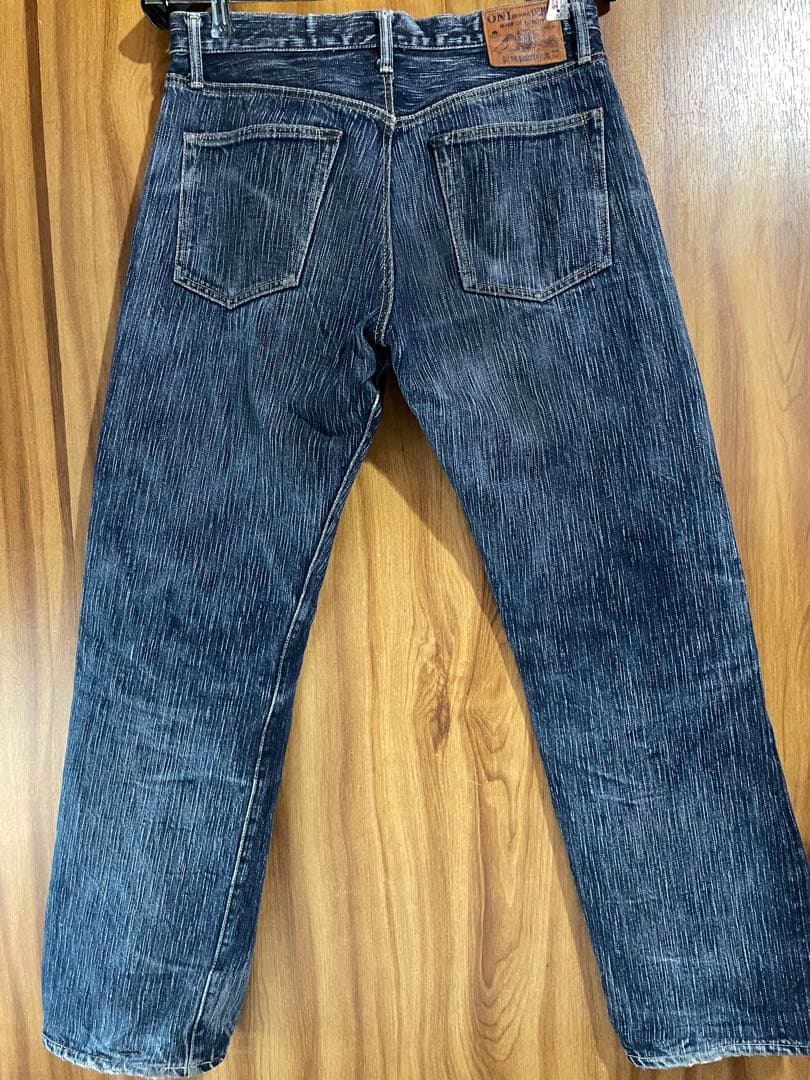 鬼デニム　セルビッチ　34 アメカジ　生地厚　バイカー