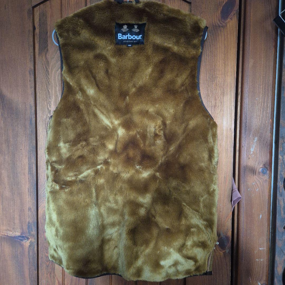 Barbourバブアー　WARMPILEWAISTCOATZIP36