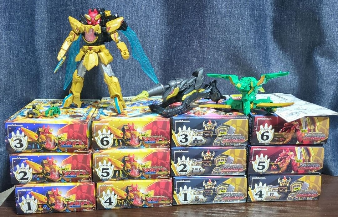 ミニプラ　ナンバーワン戦隊　ゴジュウジャー　まとめ売り