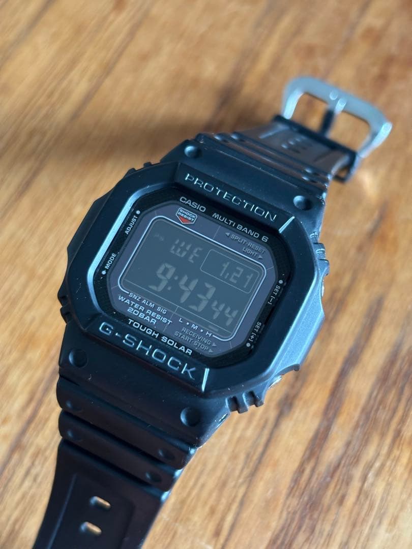 G-SHOCK GW-M5610U ソーラー　ブラック 中古品