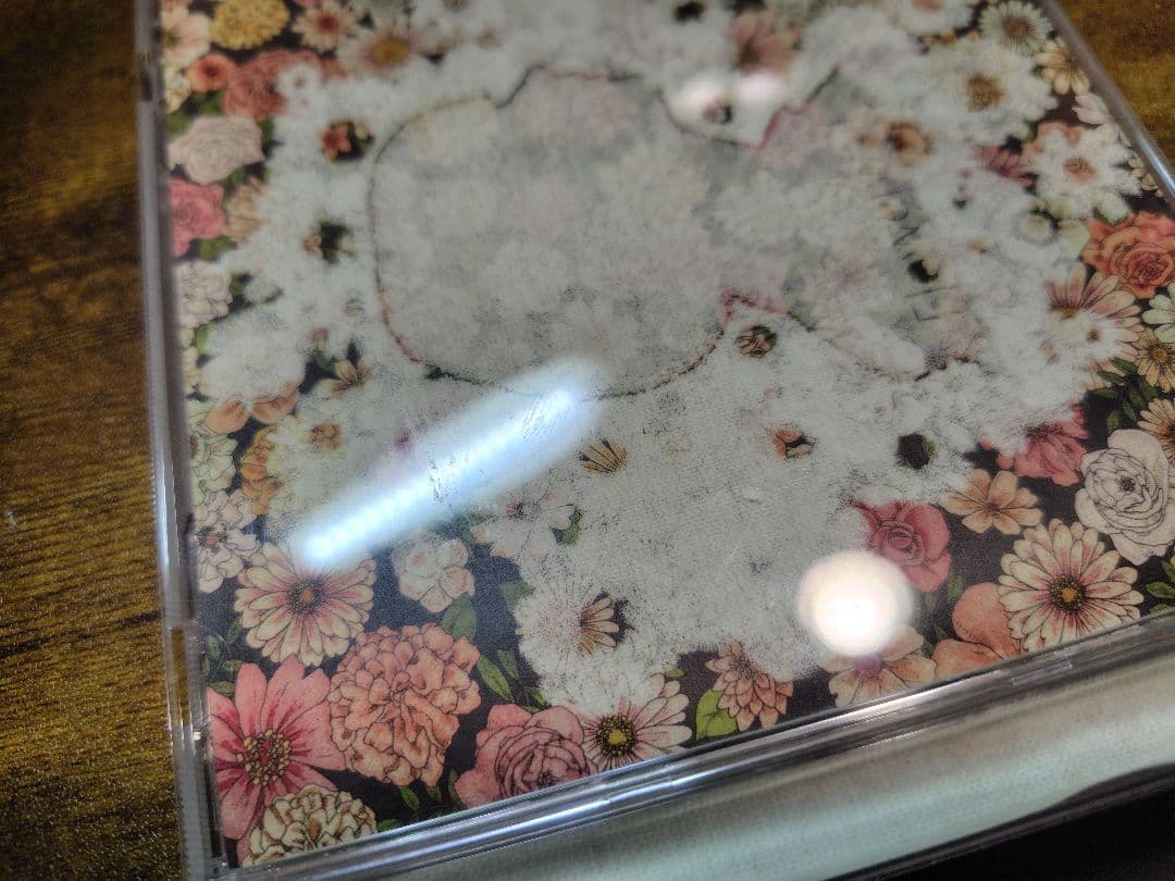 flower wall クリアポスター