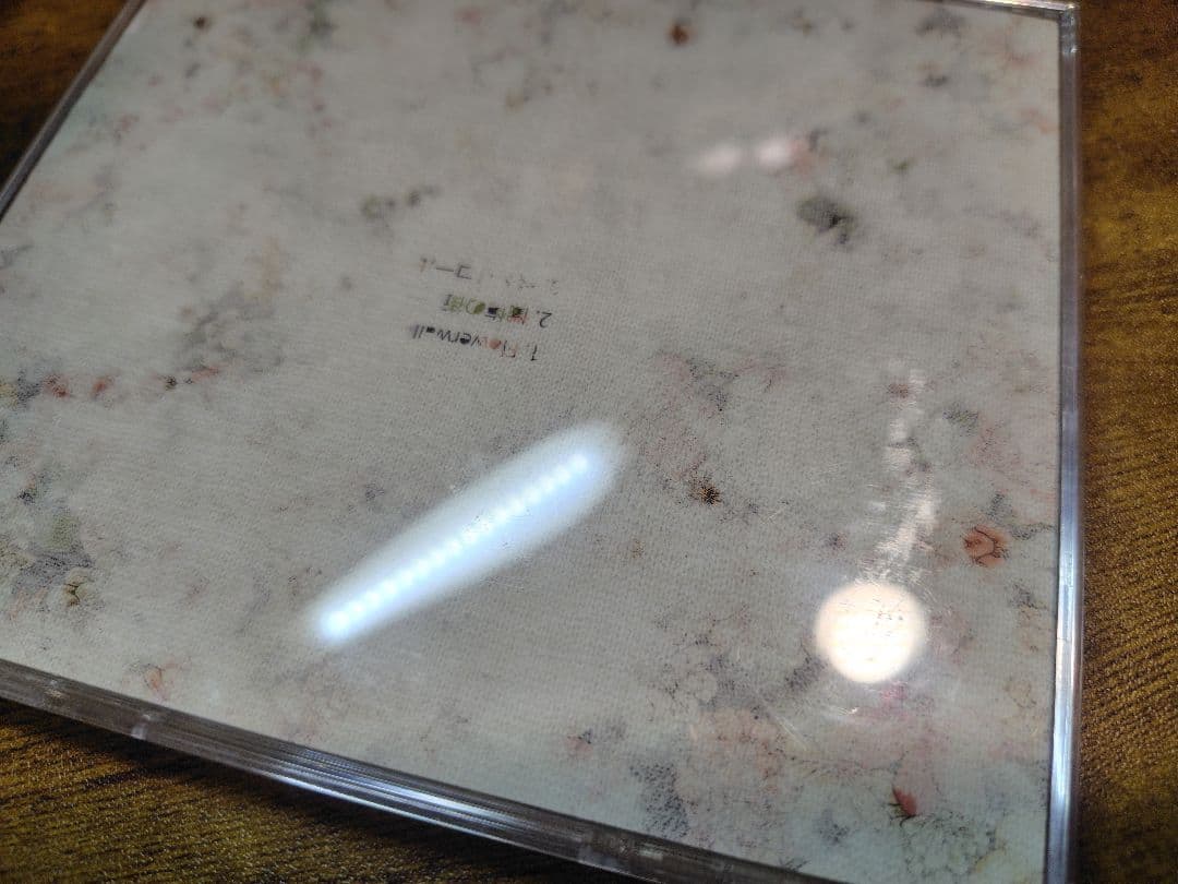 flower wall クリアポスター