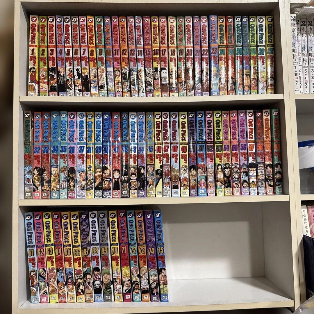 ONE PIECE 英語版75巻セット 尾田栄一郎