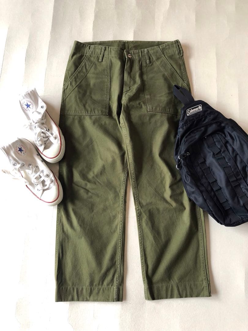 ビームス取扱♪ダントンDANTONコットン100%使えるベイカーパンツ♪