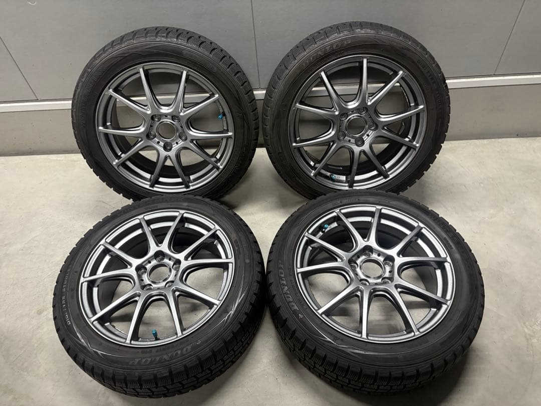 あ　215/50R17 pcd114 スタッドレスタイヤ 美品