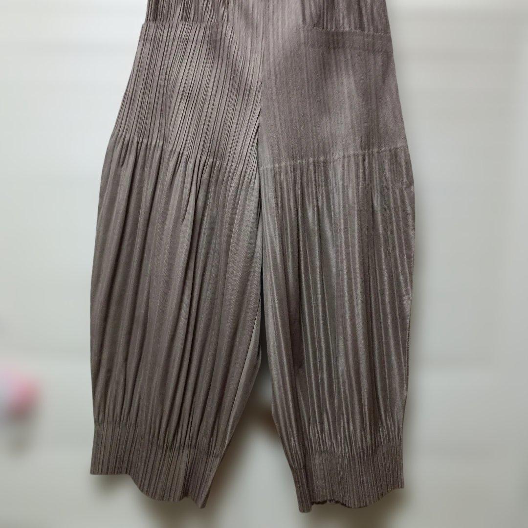 PHASE EIGHT プリーツガウチョパンツ ベージュ