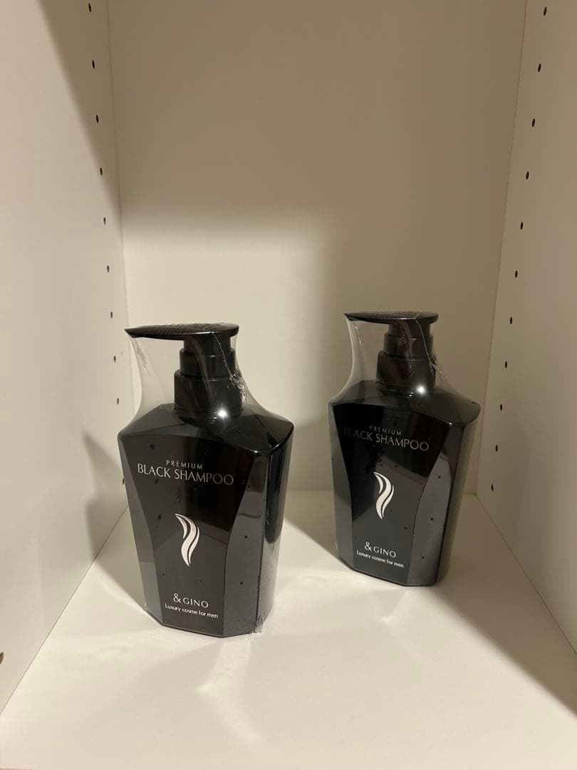 & GINO プレミアムブラックシャンプー 2本セット