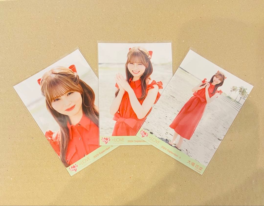 ＝LOVE イコラブ　大場花菜　生写真 海とレモンティー　コンプ