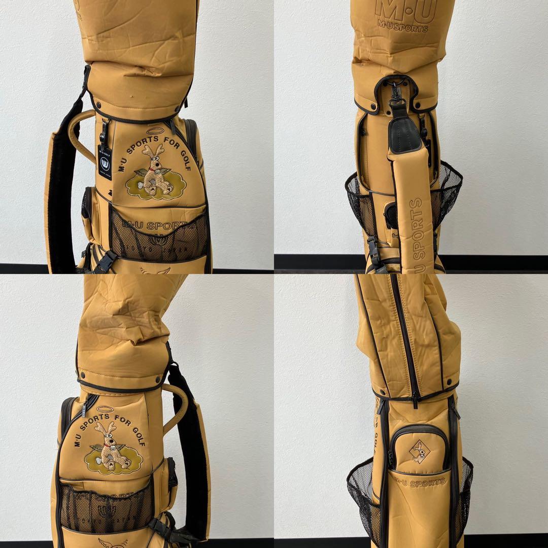 値下げ！MU SPORTS MUスポーツ キャディバッグ ゴルフバッグ