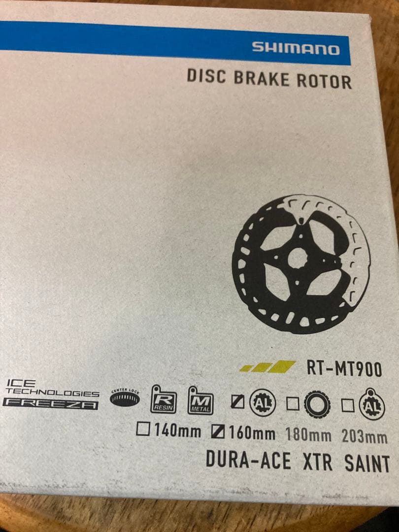 SHIMANO RT-MT900 ディスクブレーキローター 160mm
