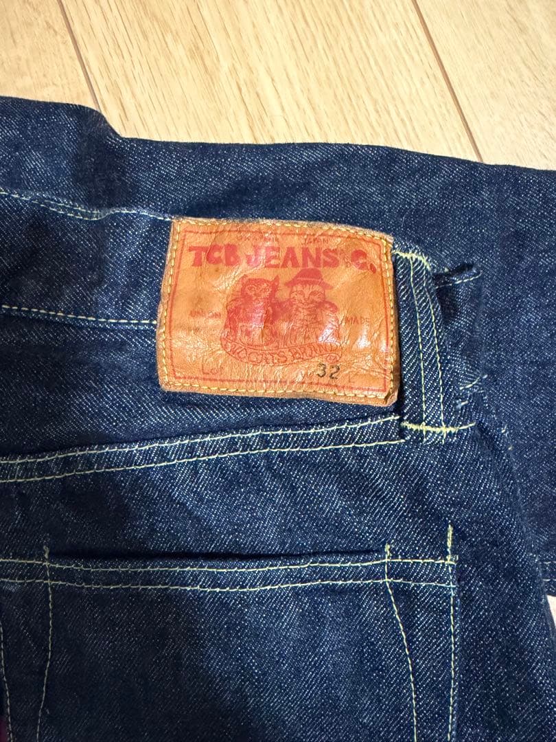 【入手困難】TCBジーンズ　S40sセットアップ　新品　赤タブ