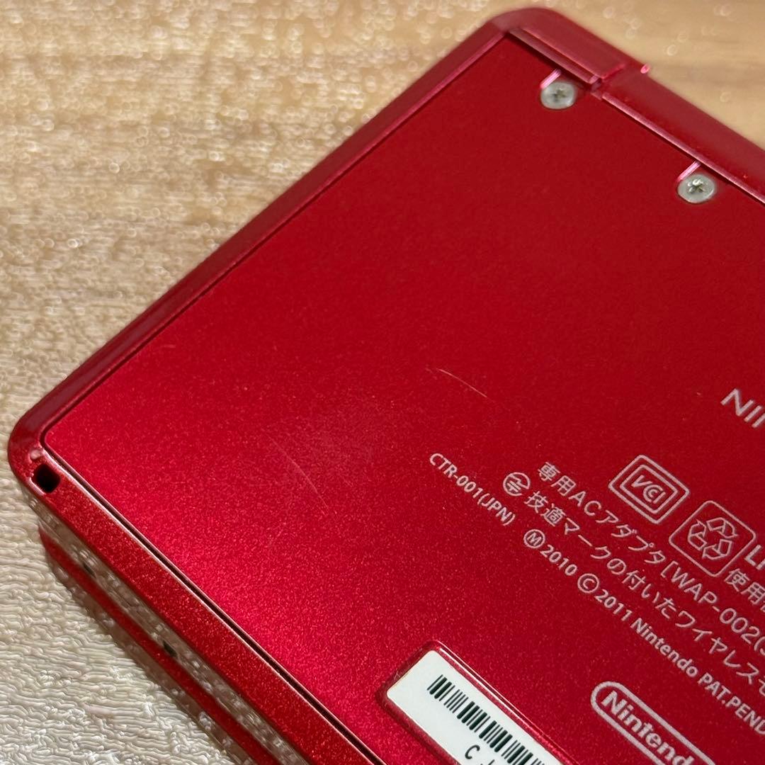 6-251 ニンテンドー3DS メタリックレッド