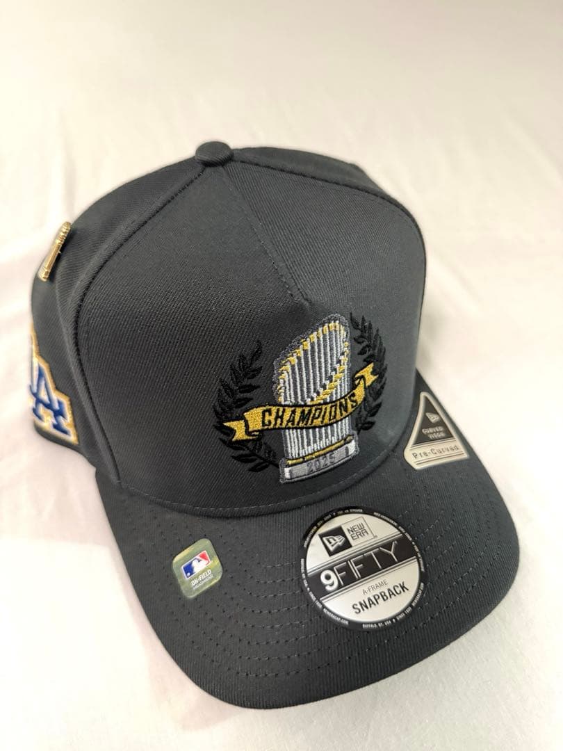 【海外モデル】ドジャース 2025 ワールドシリーズ　優勝キャップ ニューエラ
