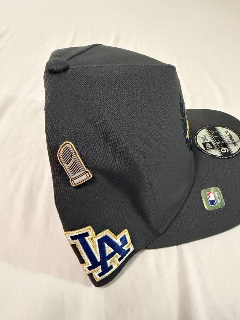 【海外モデル】ドジャース 2025 ワールドシリーズ　優勝キャップ ニューエラ