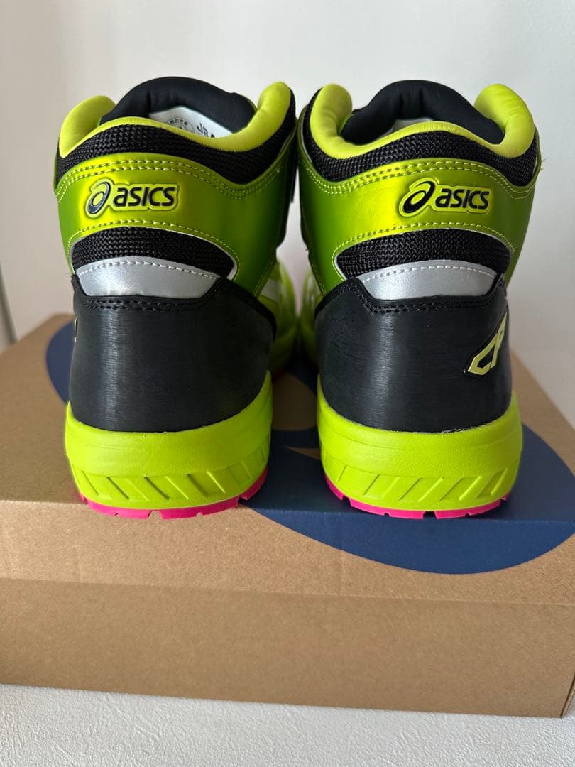 【26cm】アシックス 安全靴 ウィンジョブ CP304 限定 ネオンライム